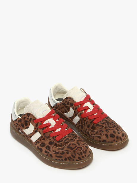 Sneakers Uit Leder Coolway Bruin women 7603298 ander zicht 1